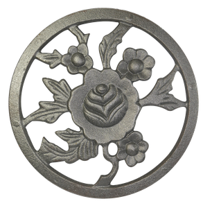 Flor con hojas y corona 210 mm × 210 mm