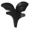 Hoja 3mm x 76mm x 76mm / L-903 (izq) ornamental