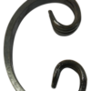 Scroll C [12mm x 6mm RCT] 70mm x 105mm / 80/A/9 ornamental