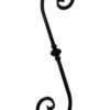 Scroll S [12mm x 12mm CDR] 110mm x 450mm / 1309/2 ornamental