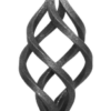 Piña 12mm[4 x 6.0mm CDR] 130mm x 60mm ornamental