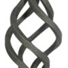 Piña 12mm[4 x 6.0mm CDR] 140mm x 57mm ornamental