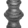 Boton [12.5mm CDR] 40mm x 66mm ornamental