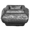 Boton [12.5mm CDR] 33mm x 22mm ornamental