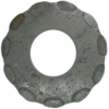Chapa Puerta Redondo 2.0mm x 50mm x 50mm ornamental