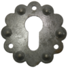 Chapa Puerta Redondo 2.0mm x 66mm x 66mm ornamental